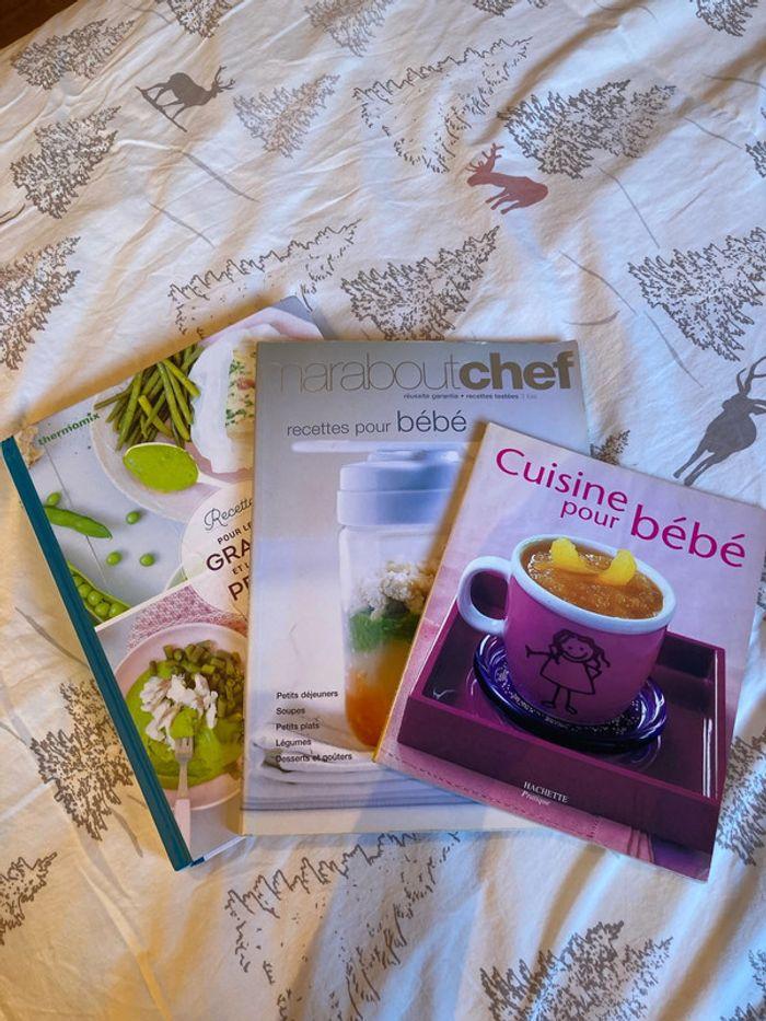 Lot livres cuisine bébé - photo numéro 1