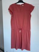 Robe corail vertbaudet 10 ans