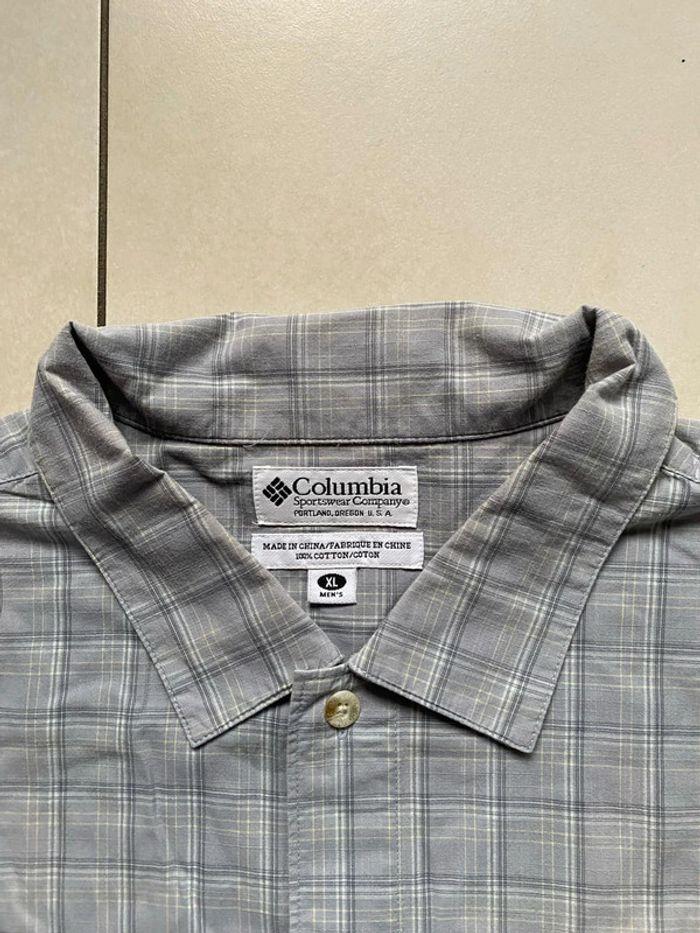 Chemise à carreaux Columbia vintage - photo numéro 3