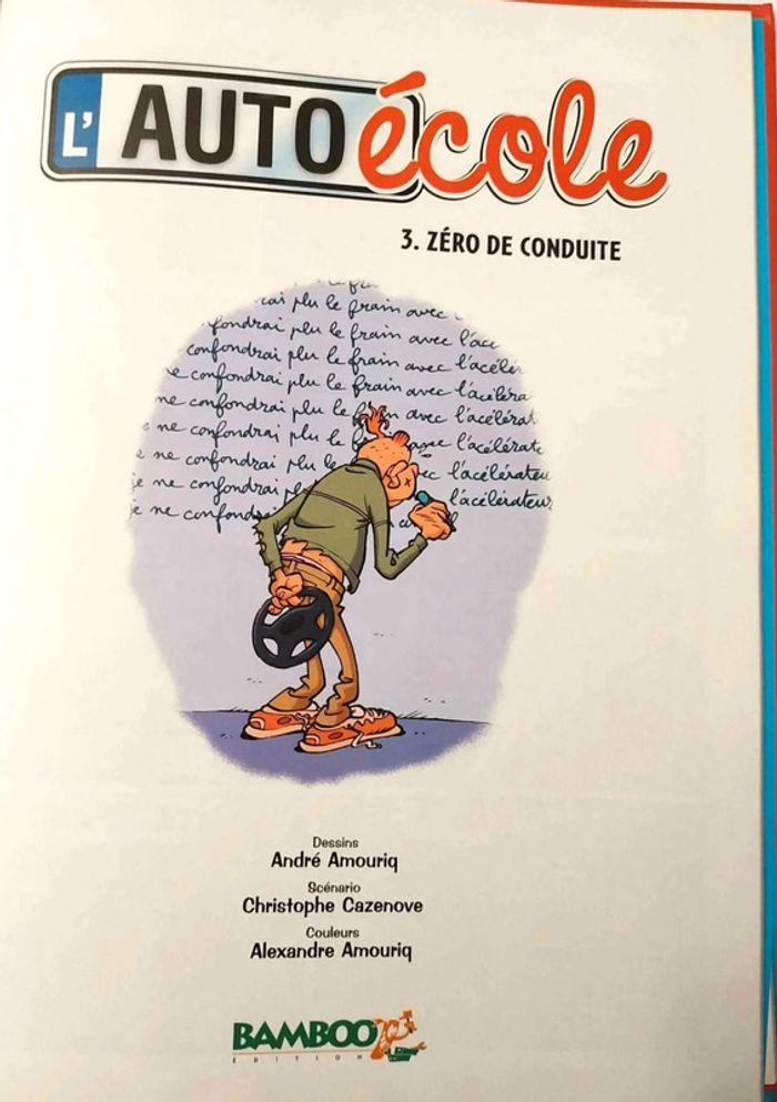 BD L'auto-école, Tome 3  :  Zéro de  conduite - photo numéro 4