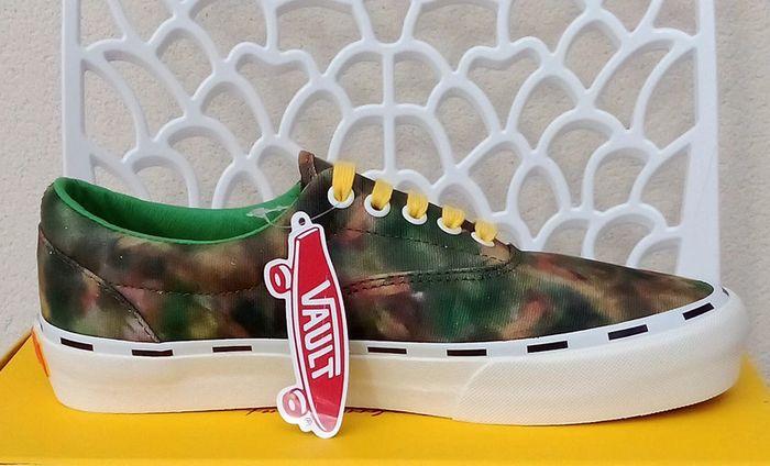 Baskets Vans kaki, vert et marron camouflage non genrées ou unisexes taille 41 - photo numéro 6