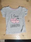 💮🌸 t-shirt j'aime ma grand-mère 🌸💮