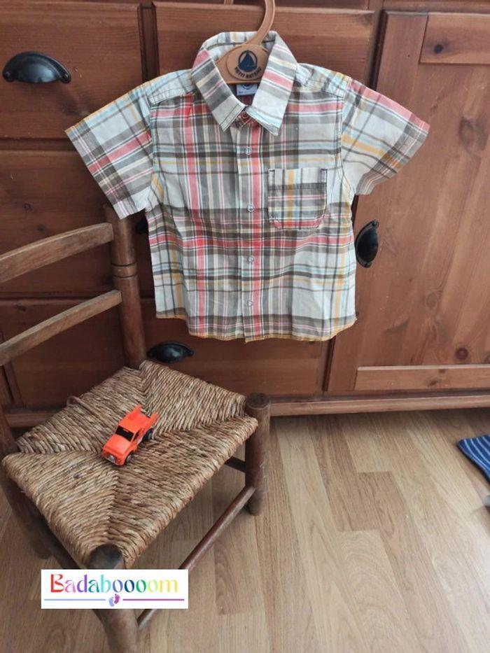 Chemise petit bateau 18 mois tbe - photo numéro 1