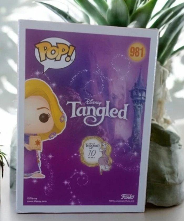 Funko Pop rapunzel tangled 981 raiponce 10 ème anniversaire édition spéciale - photo numéro 2