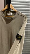 pull stone island manches longues kaki