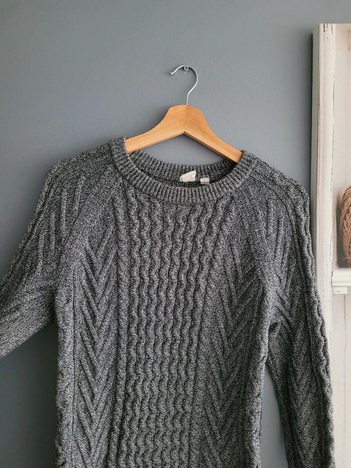 🌻 Pull gris taille S Gap 100% coton - photo numéro 3