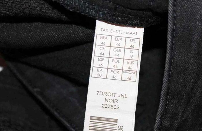 Pantalon Jean's  –  Noir –  Mim  -  46 - photo numéro 7