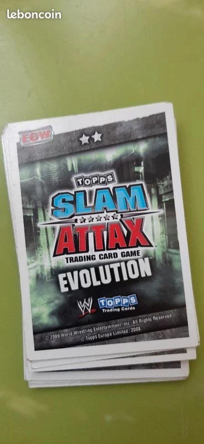 Lot 31 cartes slam attax evolution 2008 - photo numéro 3