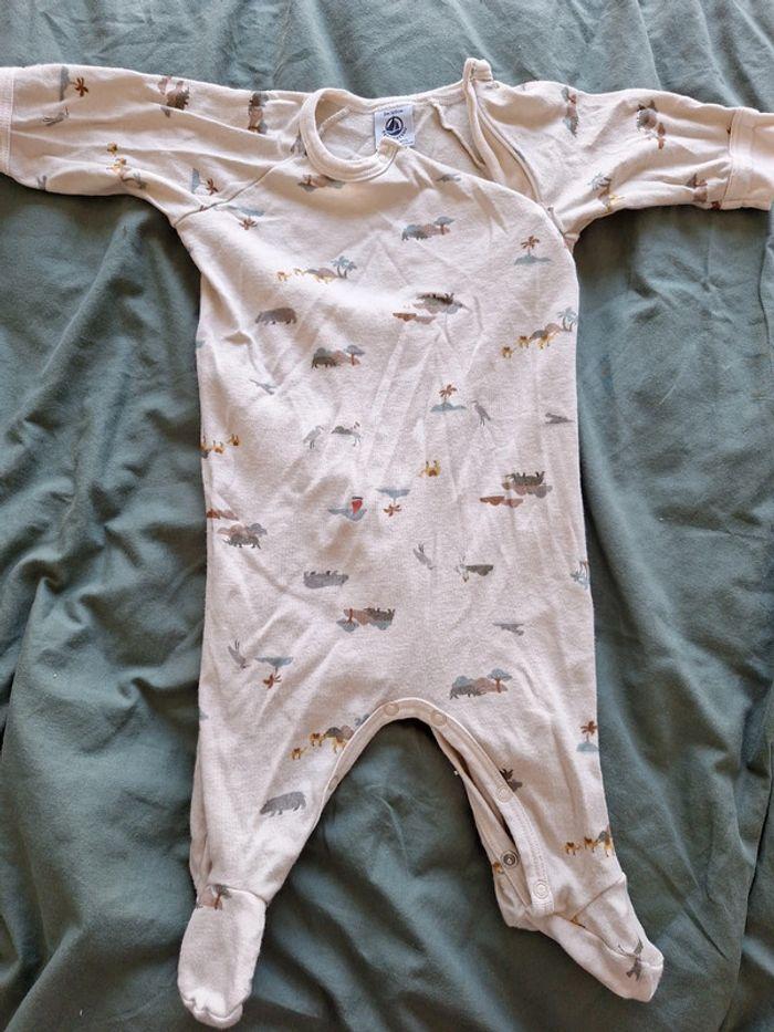 Pyjama 3 mois 60 cm Petit Bateau - photo numéro 1