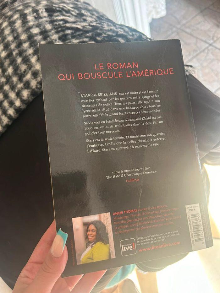 livre the hate u give - photo numéro 2