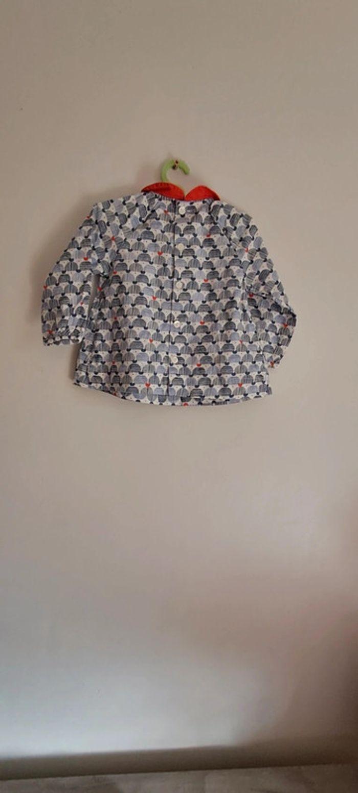 Chemise fille 6 mois 68cm - photo numéro 2