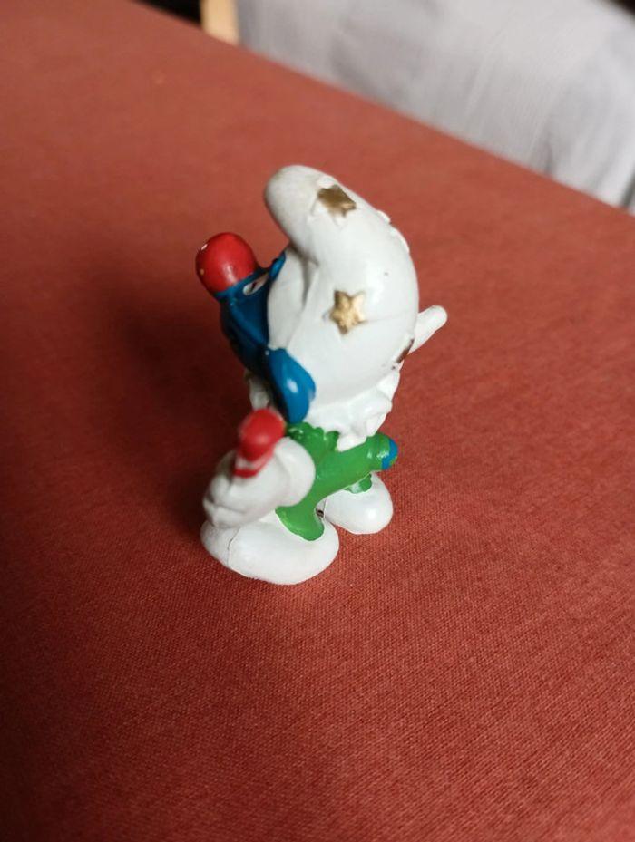 Figurine Schtroumpf clown années 80 - photo numéro 2