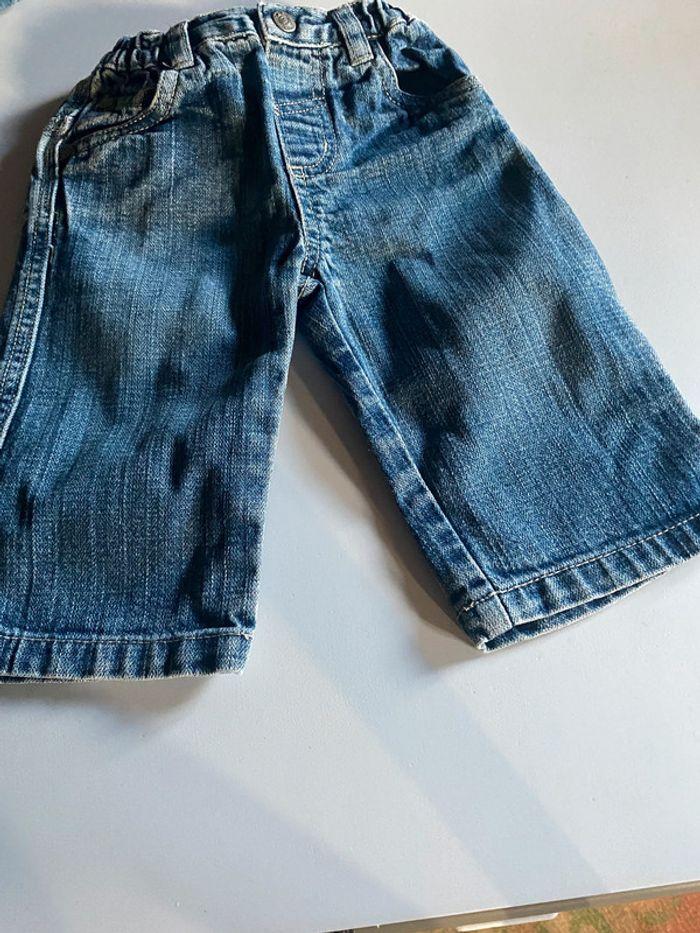 lot de 2 jeans garçon 9 mois - photo numéro 3