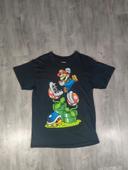 T-shirt Licence Super Mario Nintendo Vintage Noir Taille M Homme