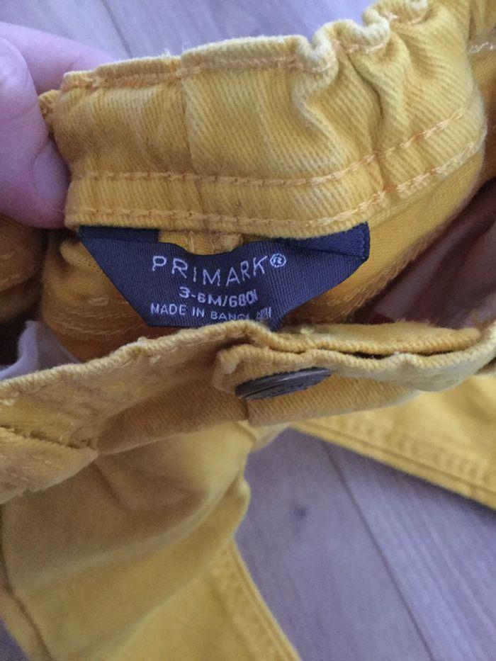 Jean bébé jaune 3 mois primark - photo numéro 2