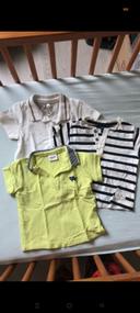 Lot de 3 tee-shirts polos neufs