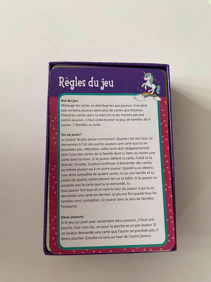 Jeu de cartes licorne - photo numéro 2