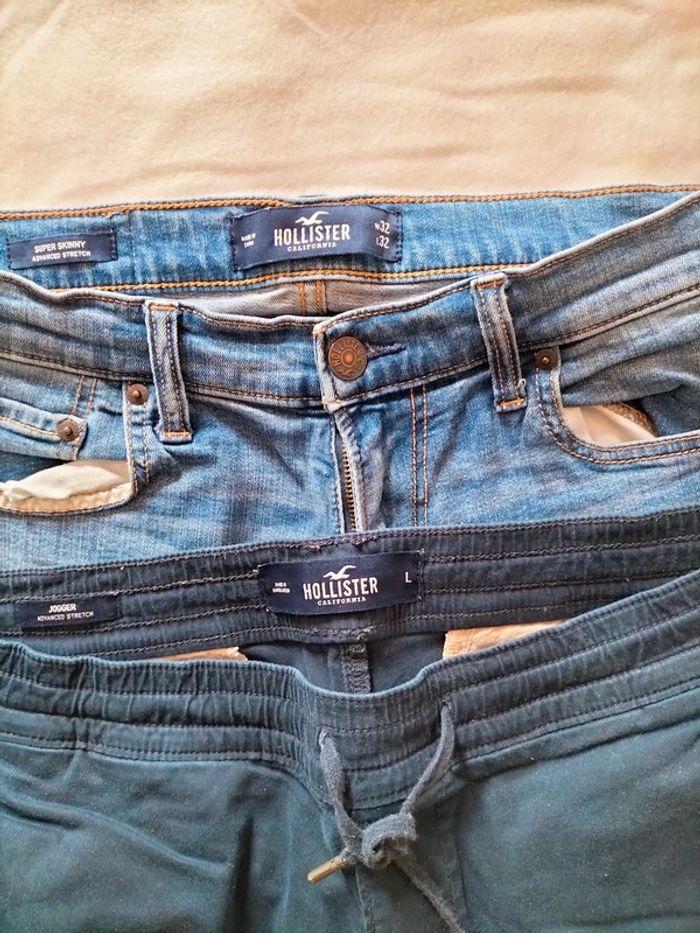 Lot de 2 pantalon Hollister homme - photo numéro 1