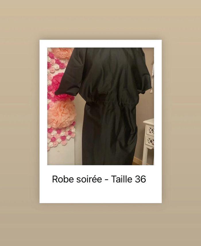 Robe de soirée noire - Taille 36 - photo numéro 1