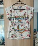 Tee-shirt blanc Los Angeles California - Taille S 36