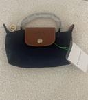 Mini sac longchamp bleu marine