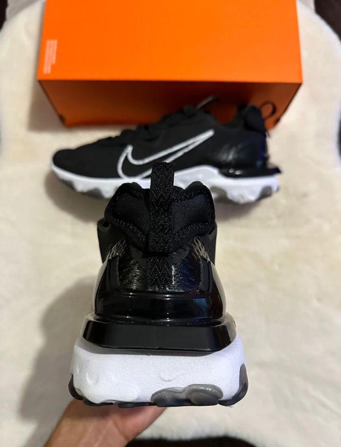 Nike React Vision Black White - photo numéro 9