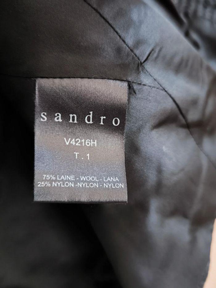 🤎 Veste sans manche laine Sandro 36 🤎 - photo numéro 7