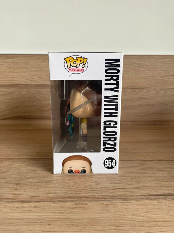 Figurine Funko Pop Rick et Morty : Morty with Glorzo 954 - photo numéro 4