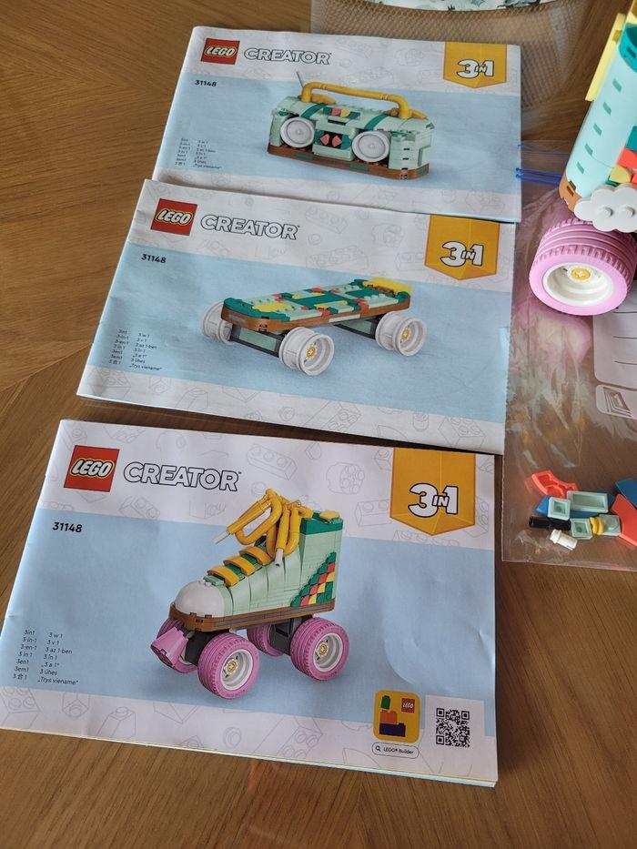 Les patins à roulettes rétro lego 31148 creator 3 en 1 - photo numéro 2