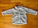 Gilet polaire gris chiné H&M fille garçon 4 6 mois chaud et confortable