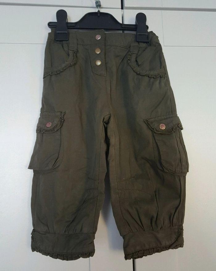 Pantalon  doublé marron 5 ans - photo numéro 1