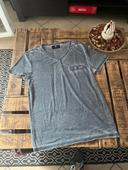 T shirt gris anthracite