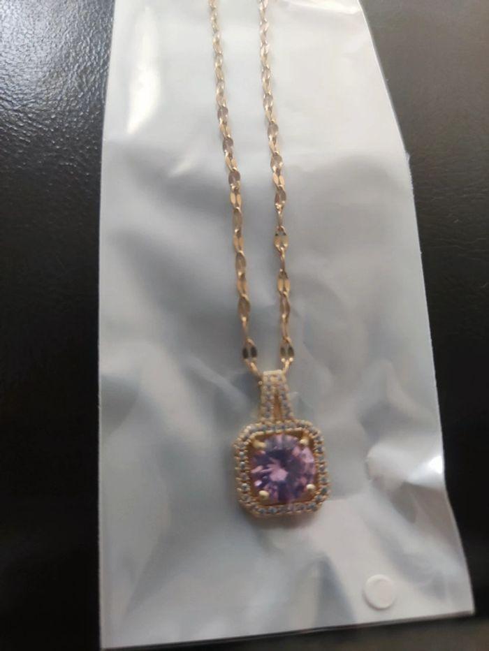 Collier de luxe avec pendentif - photo numéro 6