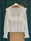 Blouse courte dentelle H&M (Divided) L