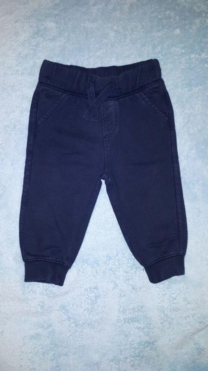 Pantalon de jogging garçon bleu marine C&A 12 mois - photo numéro 1