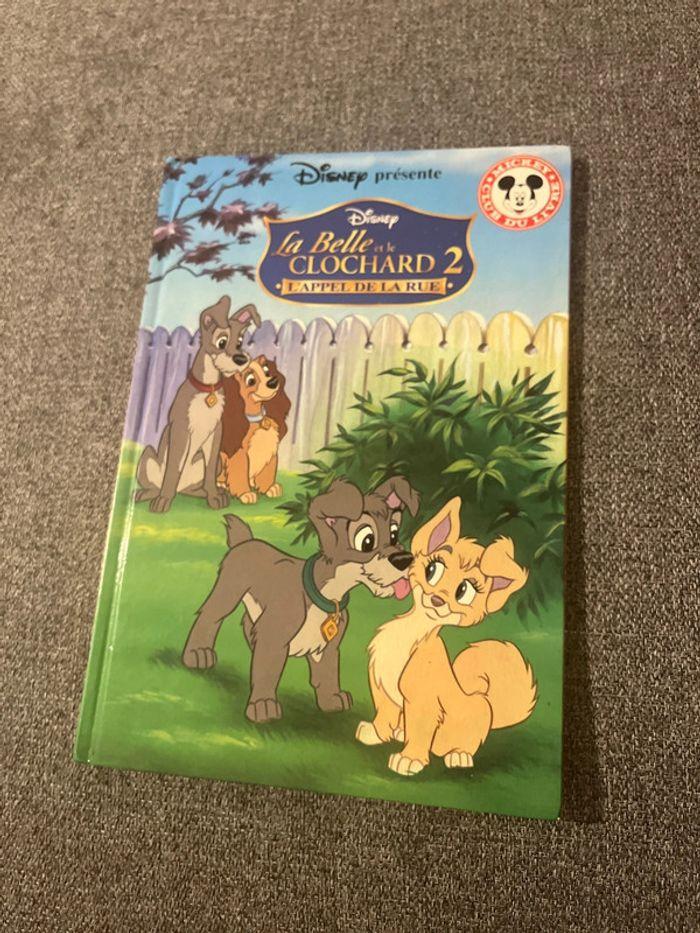 Livre Disney  la belle et le clochard 2 - photo numéro 1