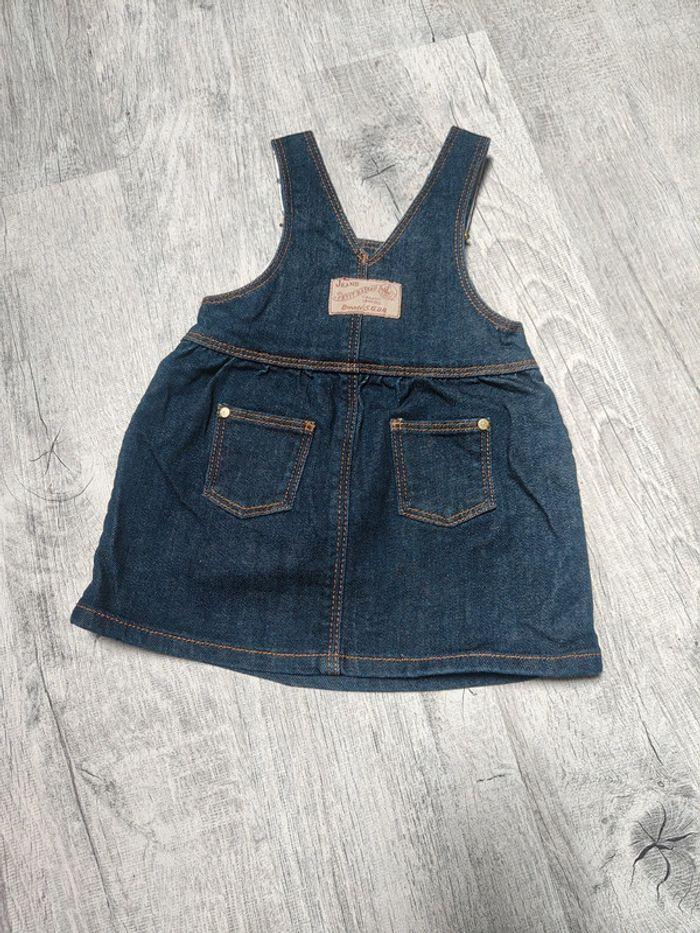 Robe en Jean bébé fille 6 mois - photo numéro 2