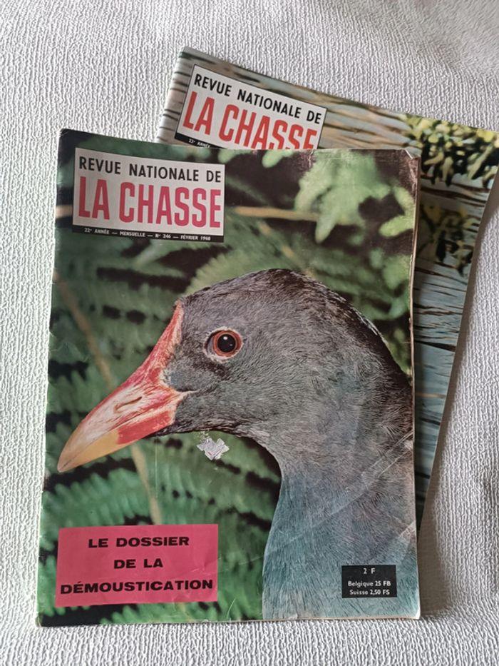 2 revues nationales vintages "La Chasse" - photo numéro 1