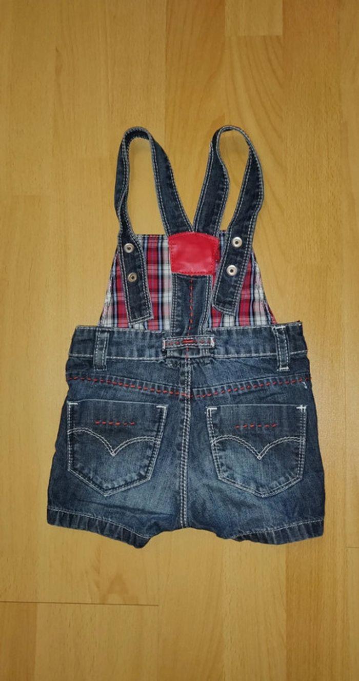 Salopette en jean été Levi's 12 mois - photo numéro 3