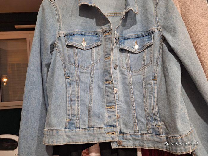 Veste en jean T44-46 - photo numéro 3