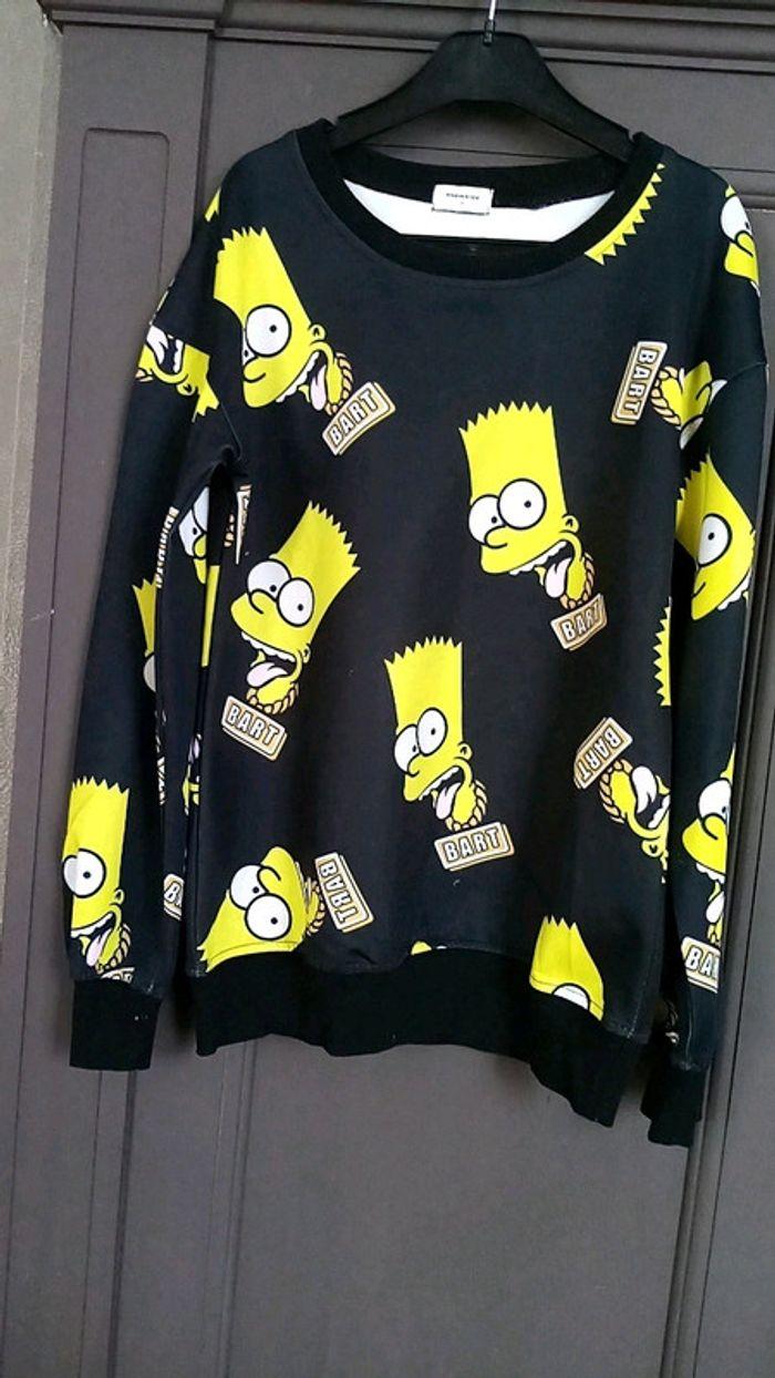 Pull sweat Bart Simpson - photo numéro 3