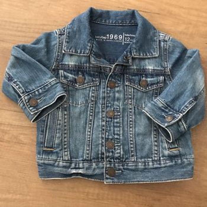 Veste en jeans gap baby 12-18 mois - photo numéro 4