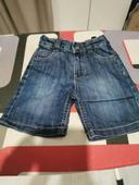 Short en jean garçon