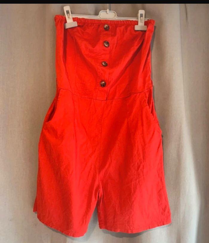 Combi short rouge neuve - photo numéro 1