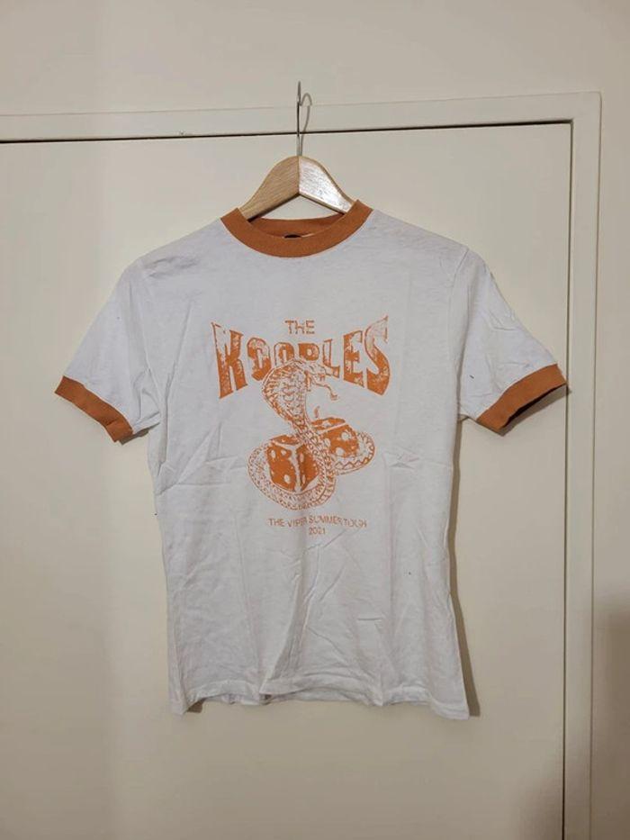 t-shirt The Kooples blanc taille S - photo numéro 1