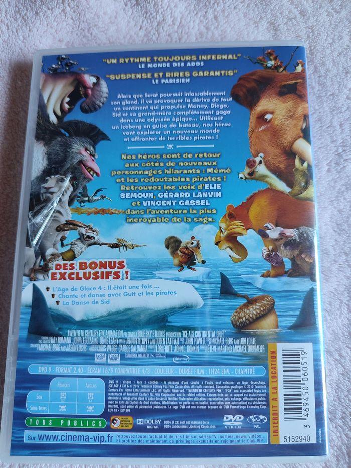 Dvd L'âge de glace 4 - photo numéro 3