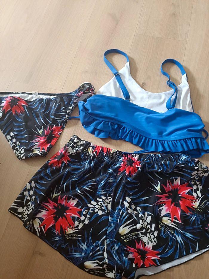 Maillot de bain avec short  3 pièces Xl Shein - photo numéro 3