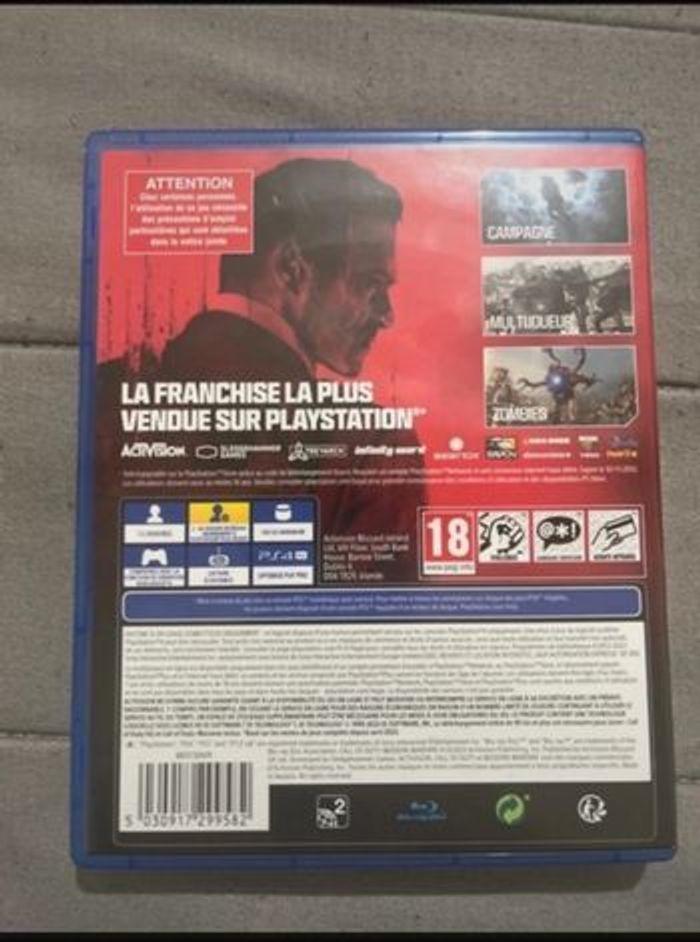 Bonsoir je vend un  jeux de ps4 call of duty - photo numéro 2