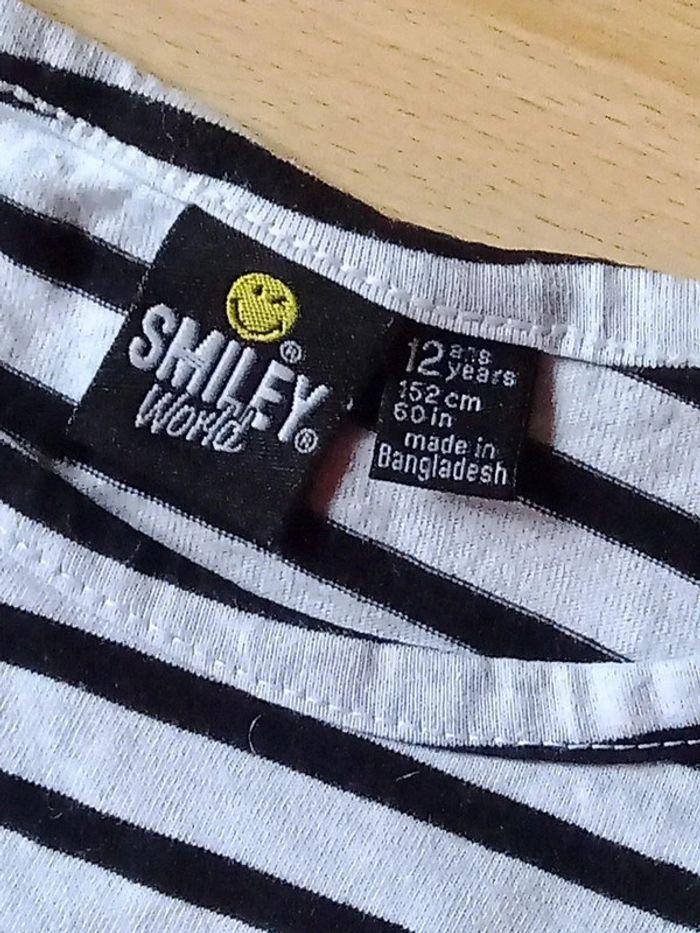 T-shirt manches longues Smiley World - photo numéro 4