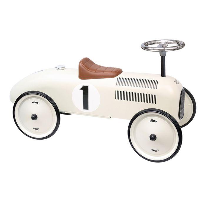 Porte Voiture vintage Vilac beige